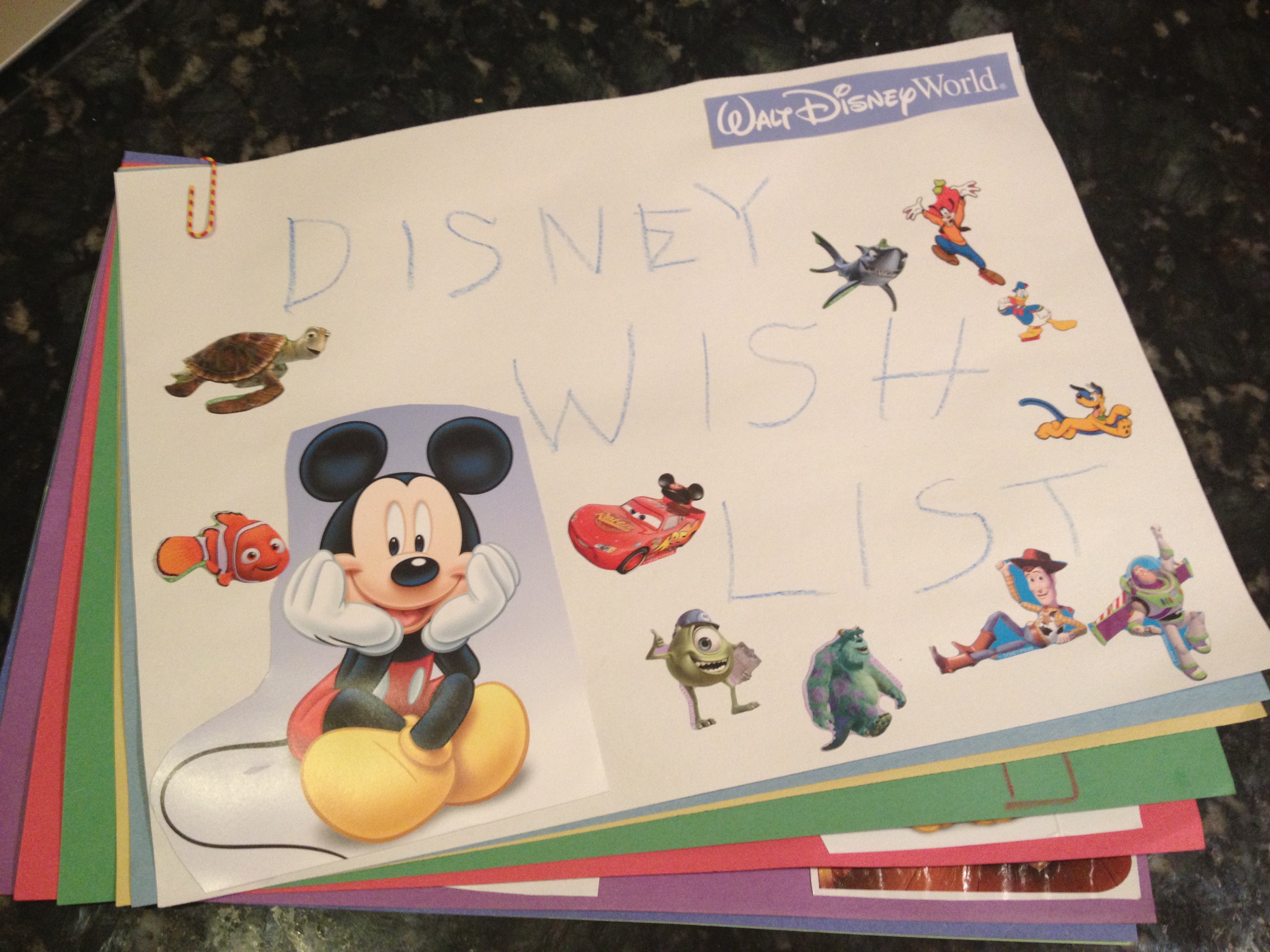 Disney Alphabet Book